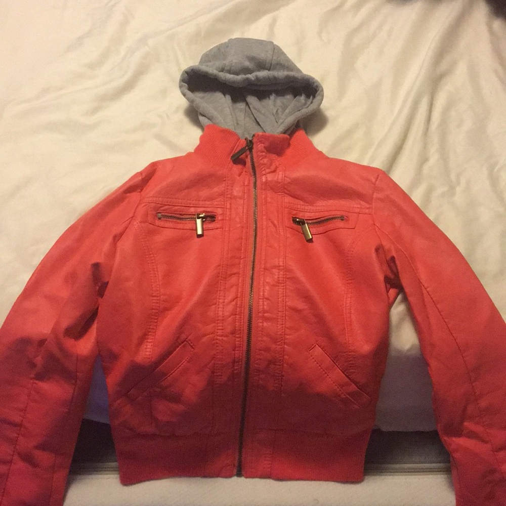 Charlotte Russe leather jacket